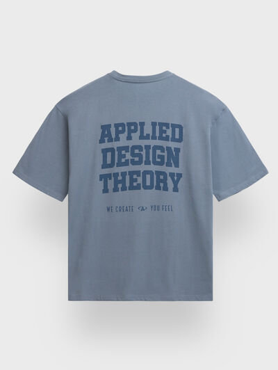 CAMISETA THEORY GRIS