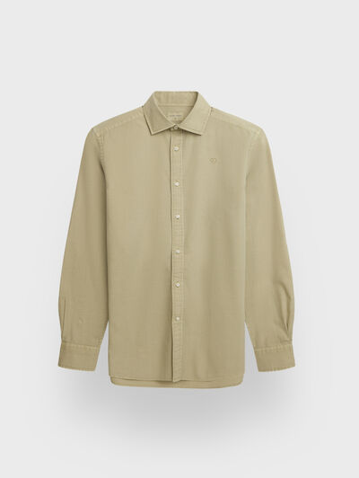 CAMISA POPELIN VERDE