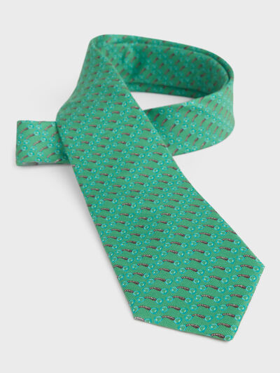 CORBATA PRINTED VERDE