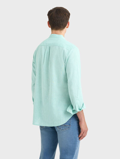 POLERA LINO MAO VERDE