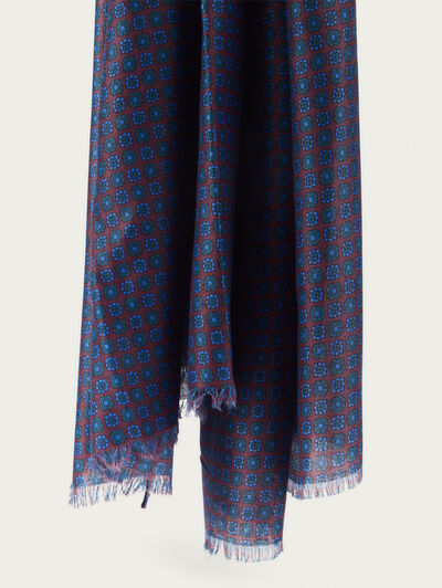 FOULARD PRINT BURDEOS