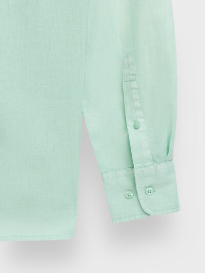 CAMISA LINO GD VERDE