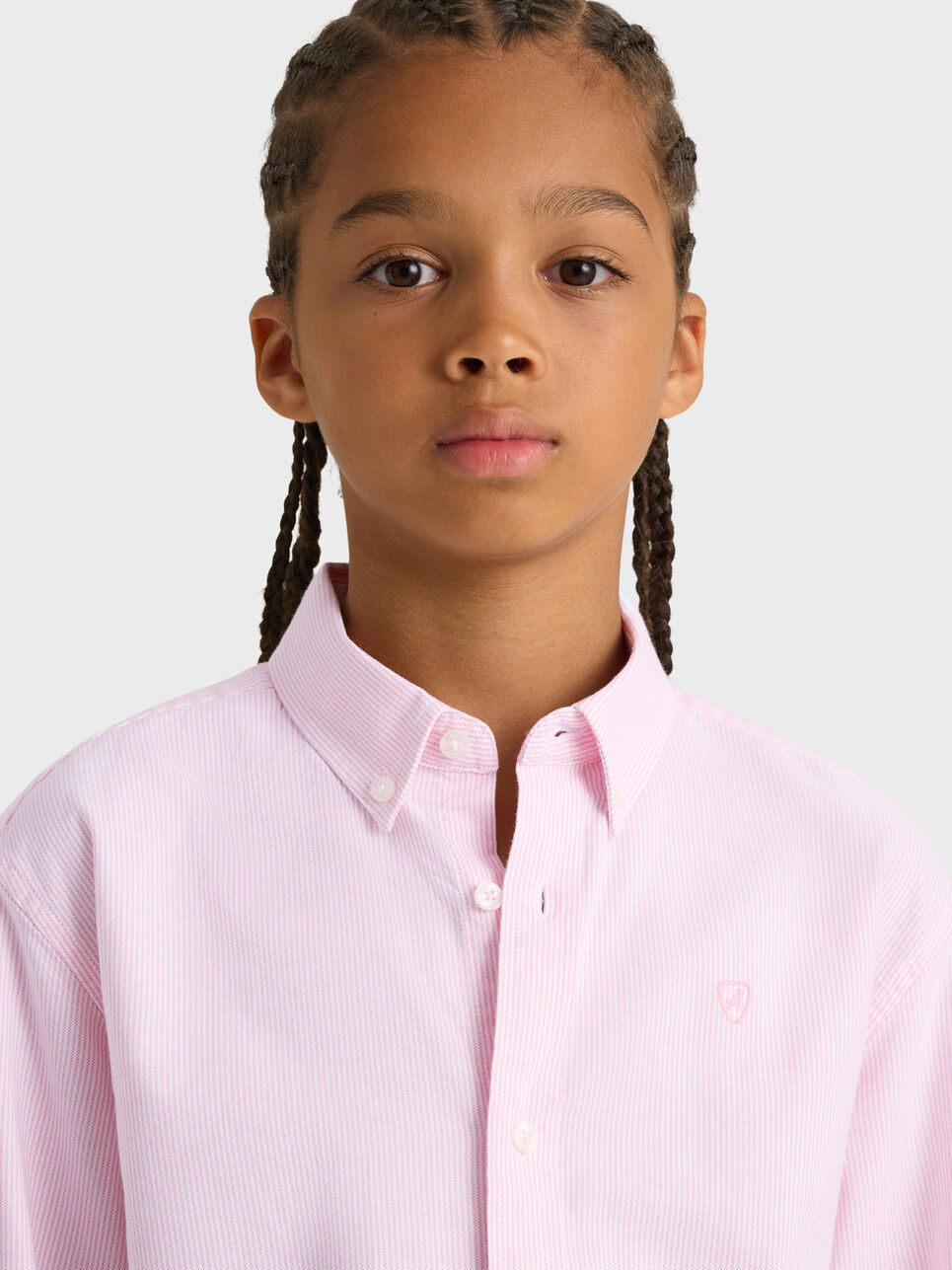 CAMISA OXFORD MIL RAYAS KIDS