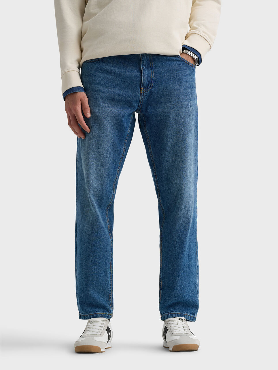 PANTALON DENIM RELAXED FIT