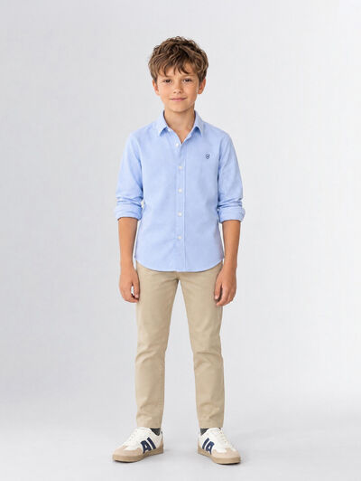 CAMISA OXFORD SOLID KIDS