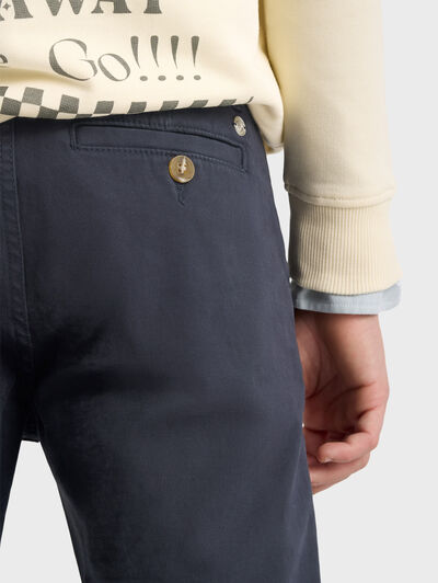 PANTALON CHINO KIDS AZUL MARINO