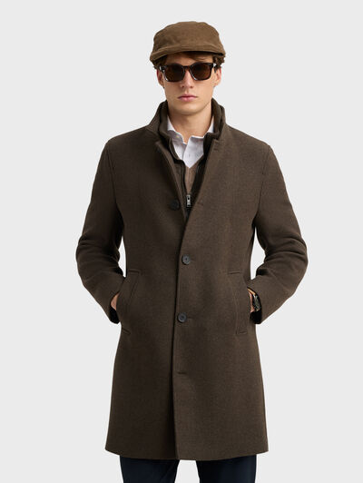 ABRIGO STEVEN MARRÓN