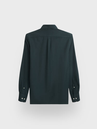 CAMISA TWILL PEACH VERDE