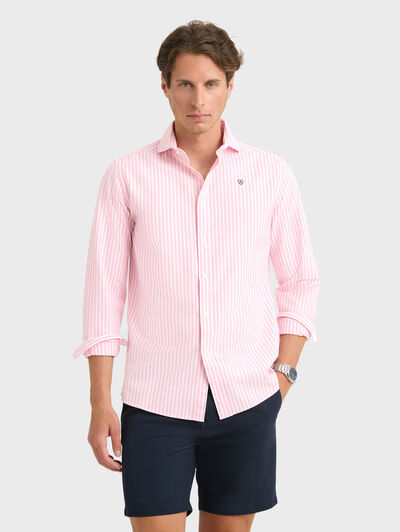 CAMISA OXFORD CLASSIC CORAL