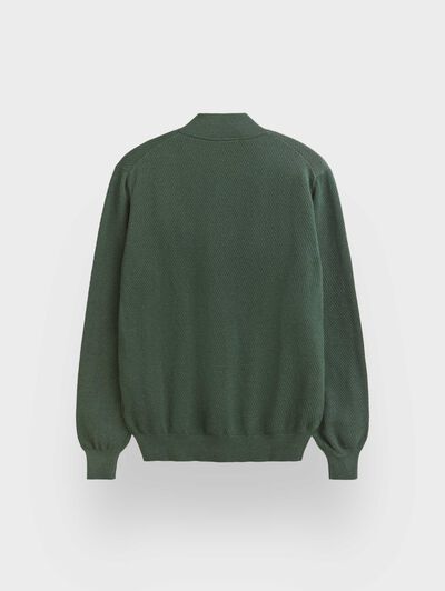 JERSEY CREMALLERA VERDE