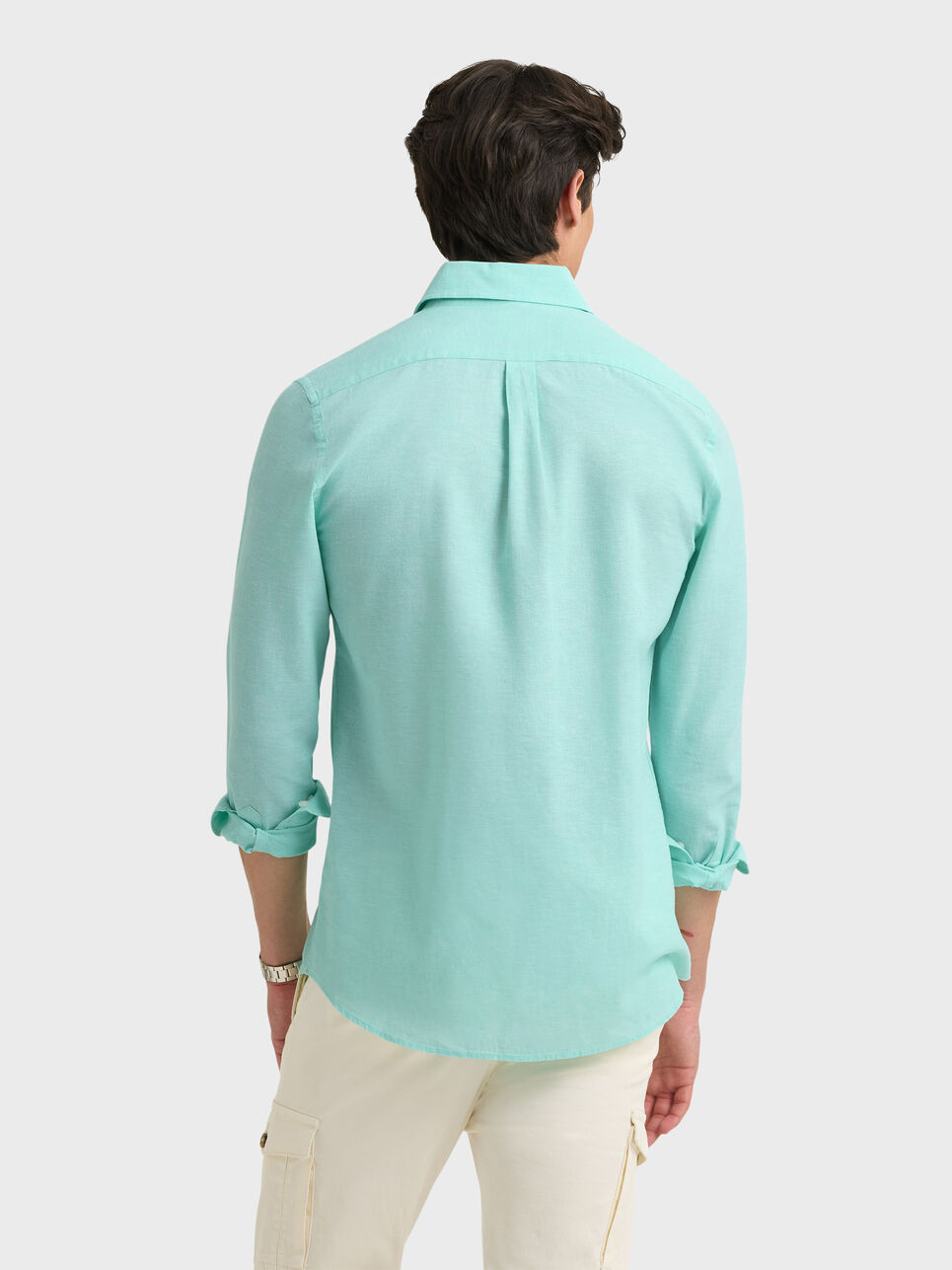 CAMISA LINO CHAMBRAY