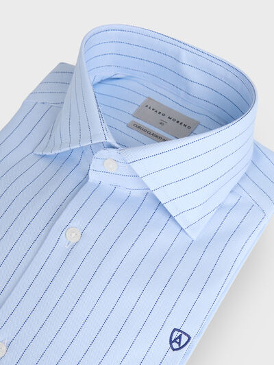 CAMISA ROMA DIPLO ROYAL CELESTE