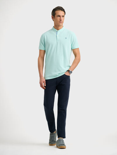 POLO RUSSET VERDE AGUA