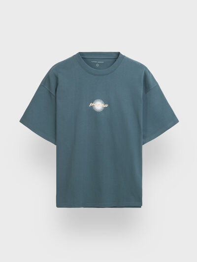 CAMISETA SIDE AZUL