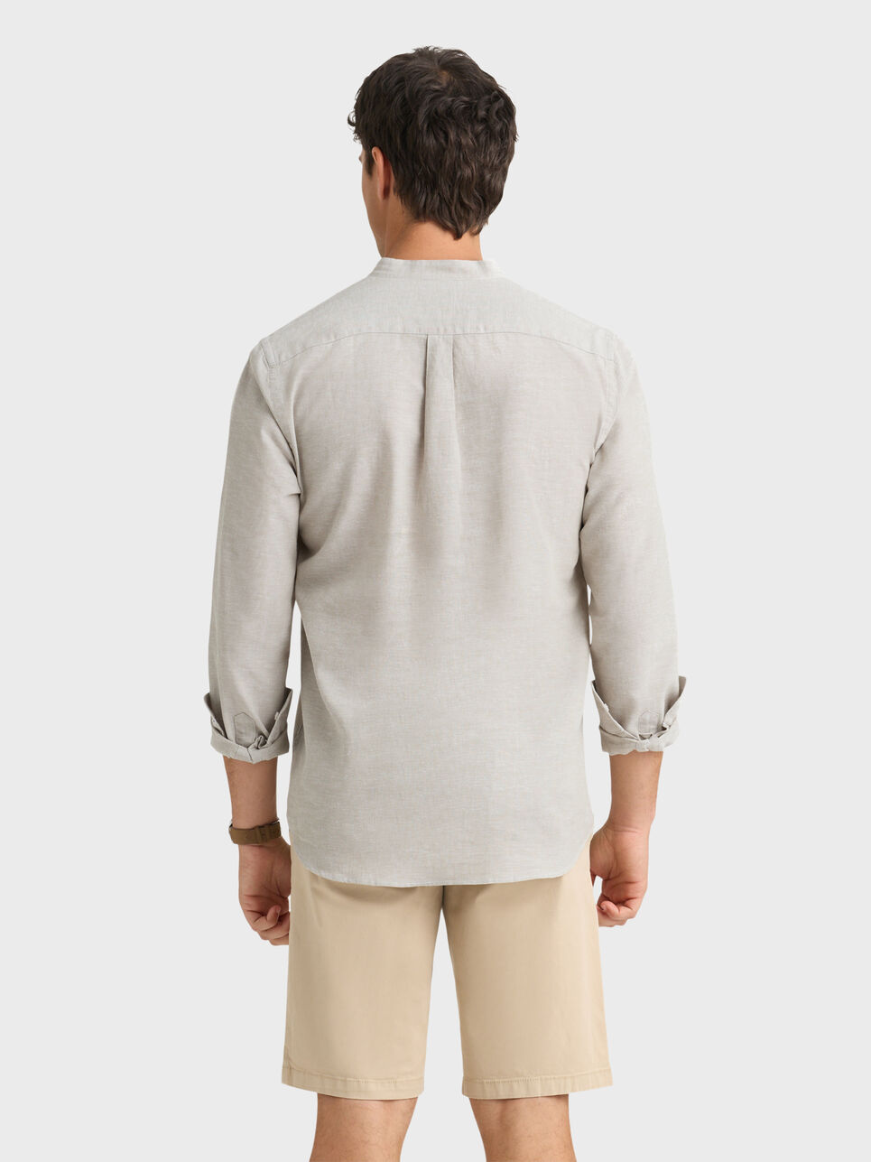 POLERA LINO MAO CONTRASTE