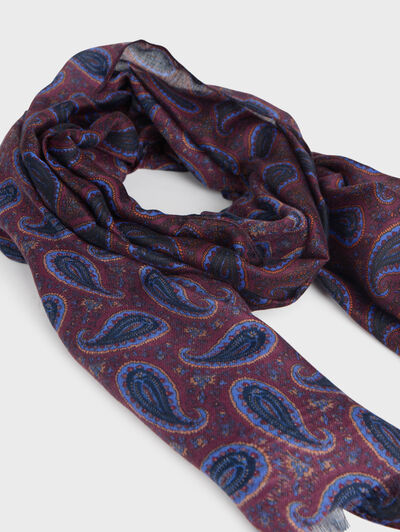 FOULARD PRINT BURDEOS