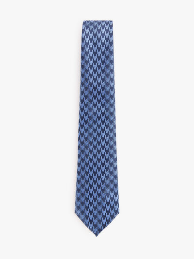 CORBATA JACQUARD MF AZUL