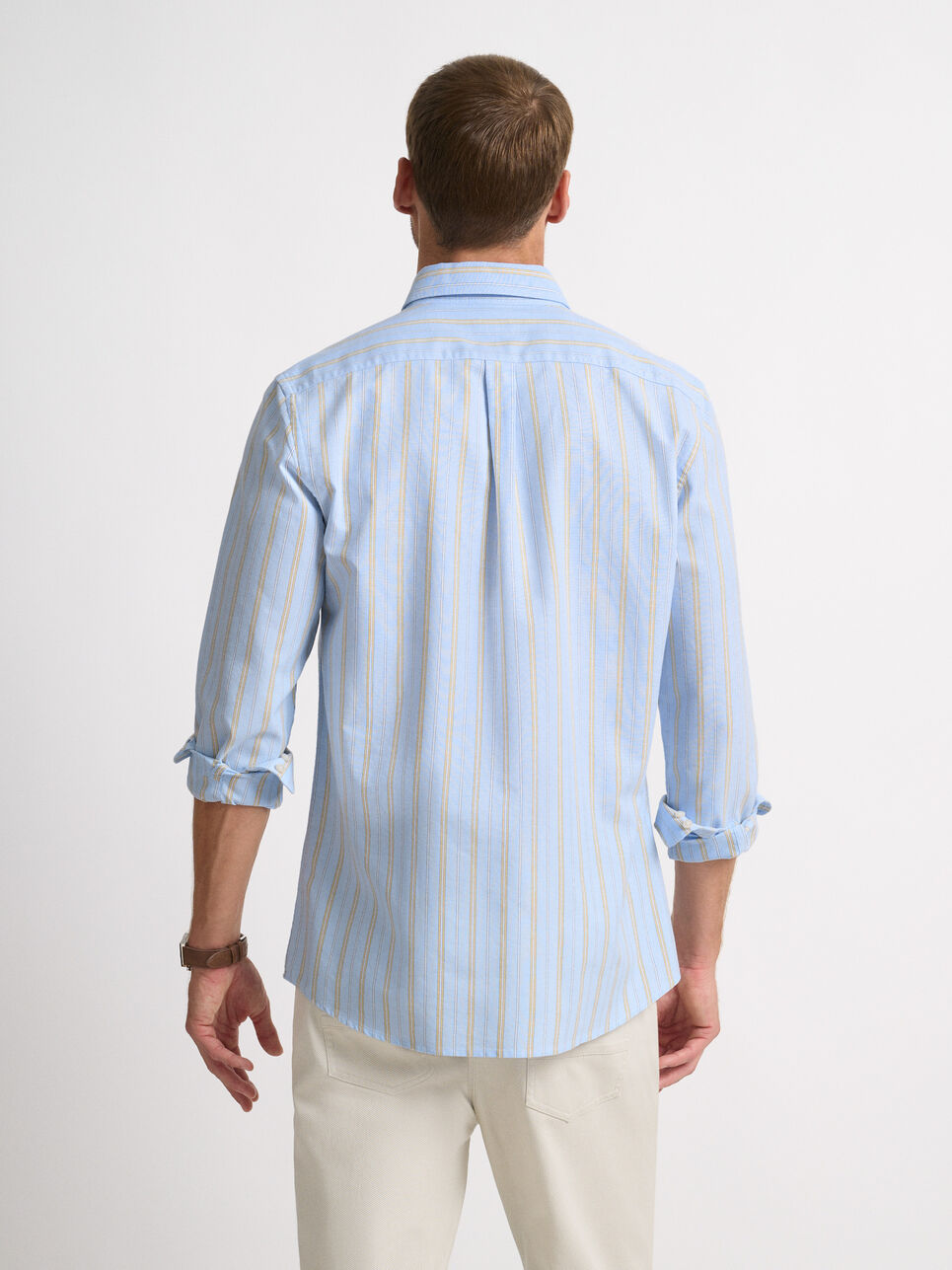 CAMISA OXFORD RAYAS
