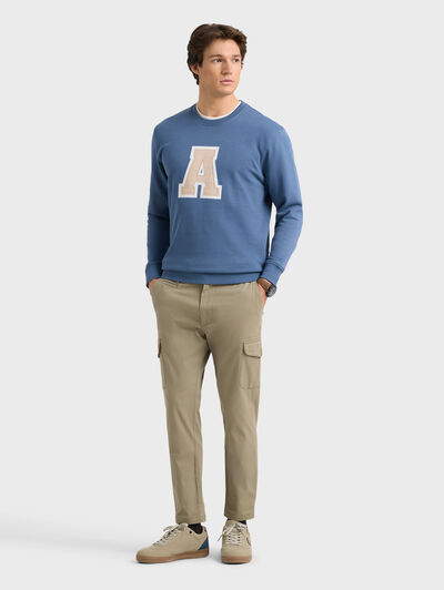 SUDADERA MOMENTUM AZUL