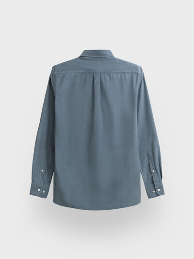 CAMISA MICROPANA AZUL