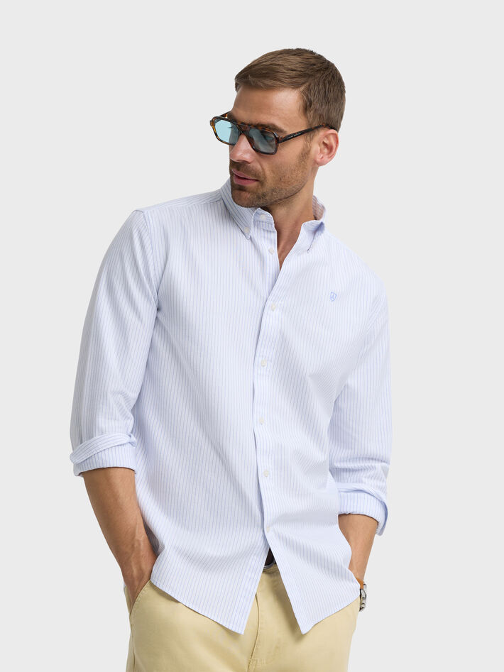 CAMISA OXFORD SUNSET AZUL