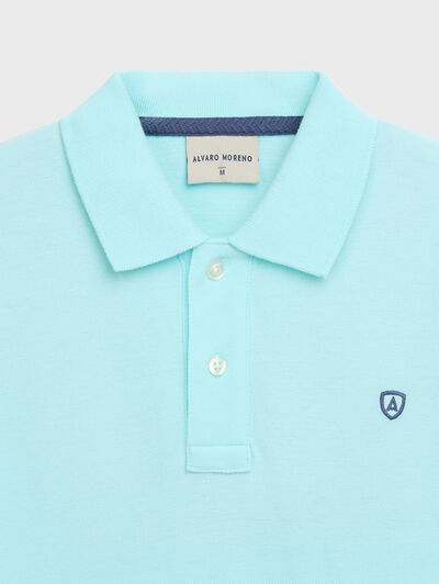 POLO BASIC VERDE AGUA