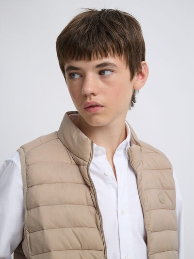 CHALECO NIRO KIDS BEIGE