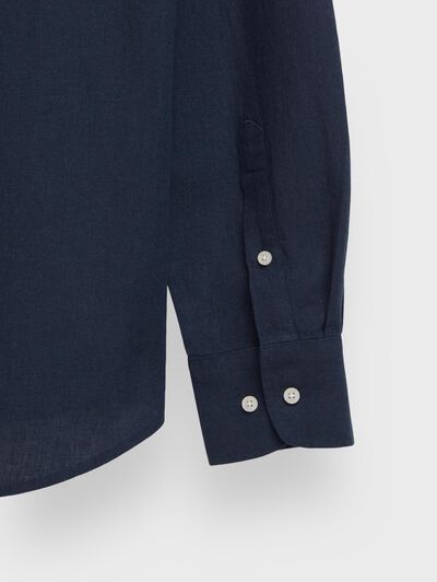 POLERA LINO JACK AZUL MARINO