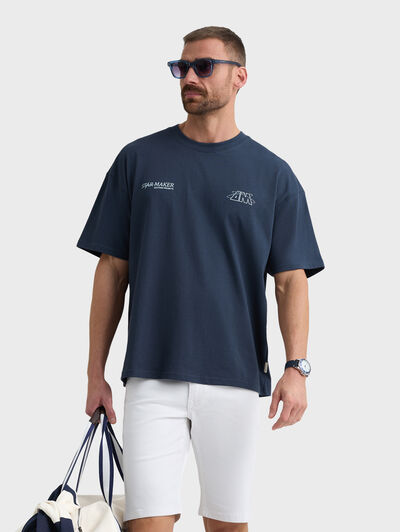 CAMISETA MAKER AZUL MARINO