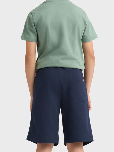 BERMUDA PUNTO KIDS AZUL MARINO