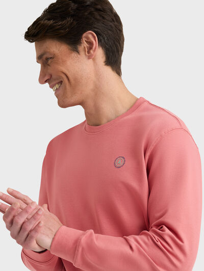 SUDADERA BASIC SPRING ROJO