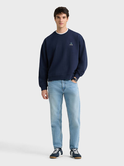 SUDADERA GAME AZUL MARINO