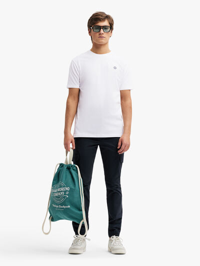 CAMISETA PATCH BLANCO