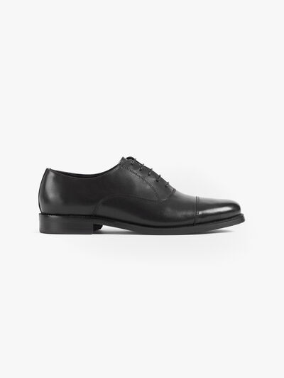 BLUCHER PIEL NEGRO