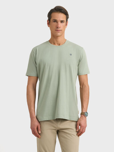 CAMISETA BASICA VERDE