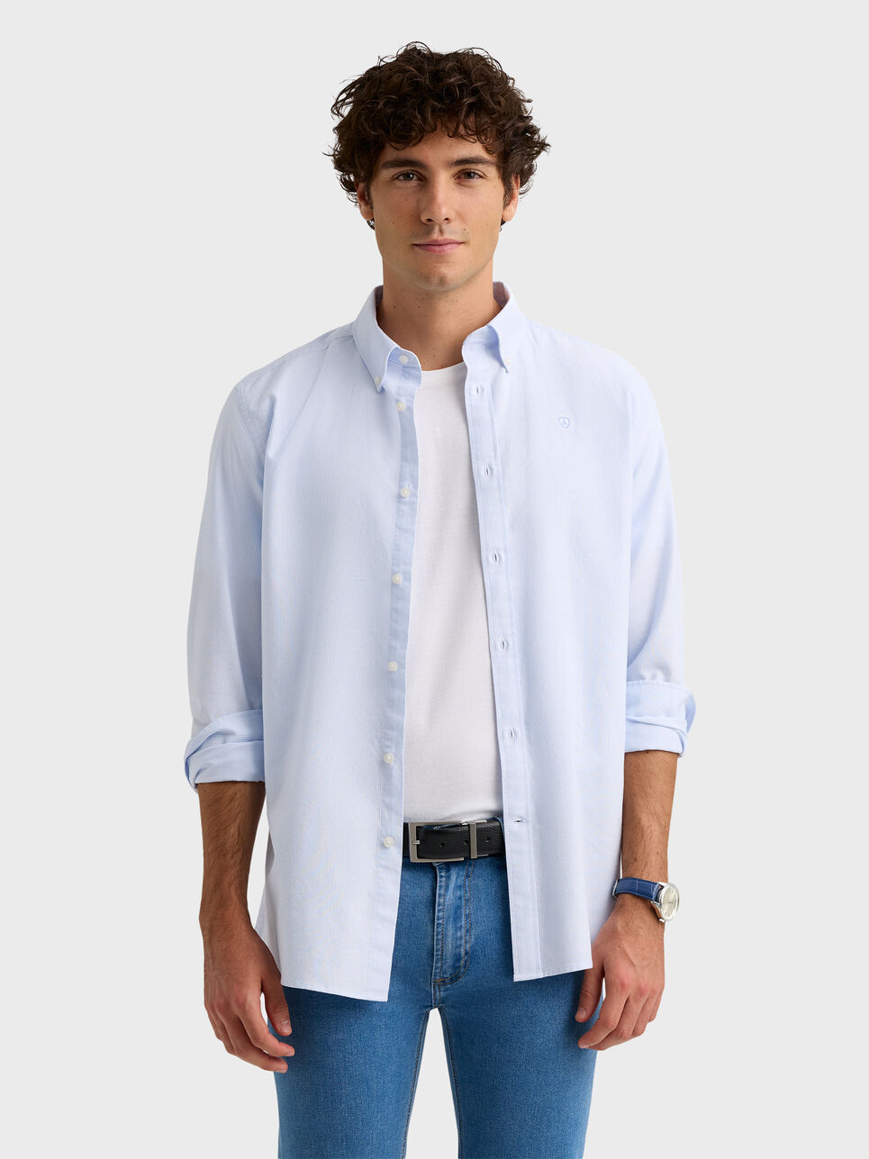 CAMISA OXFORD MIL RAYAS
