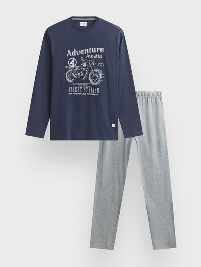 PIJAMA ADVENTURE AZUL MARINO