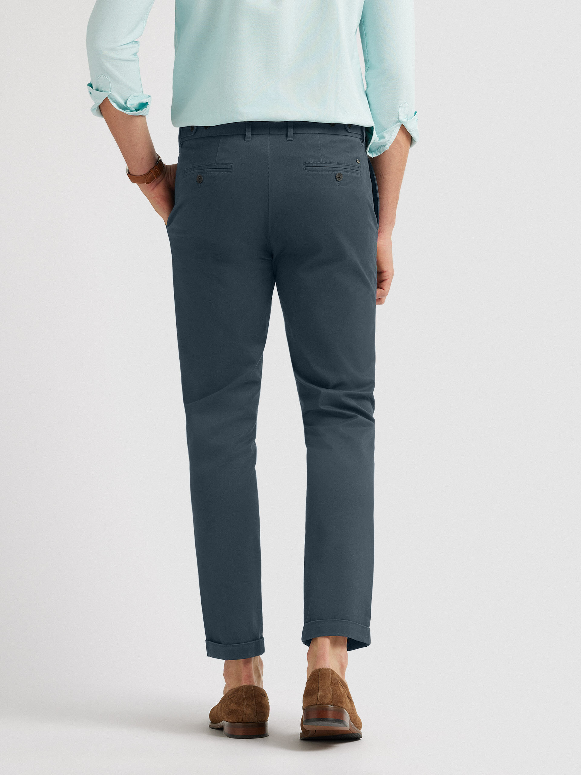 PANTALON CARROT AZUL MARINO