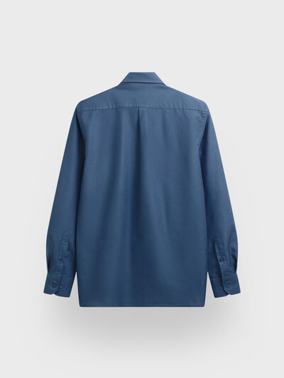 CAMISA OXFORD DARK AZUL