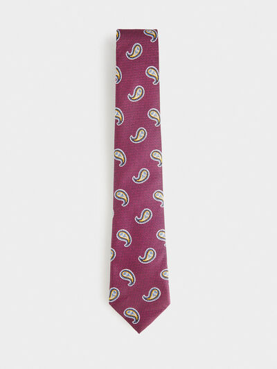 CORBATA JACQUARD MF ROSA