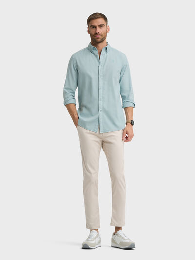 CAMISA PANAMA DYE AZUL