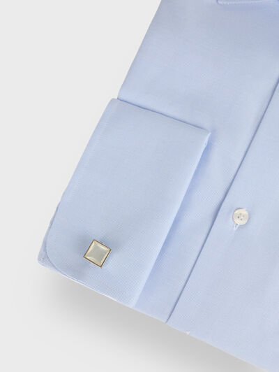 CAMISA ROMA OTTOMAN P.DOBLE CELESTE