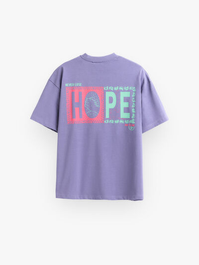 CAMISETA HOPE AZUL