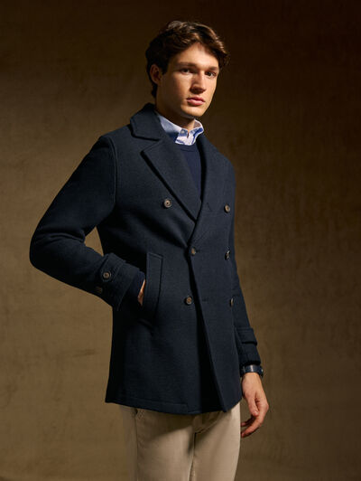 ABRIGO BREM AZUL MARINO