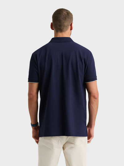 POLO RYDER AZUL MARINO