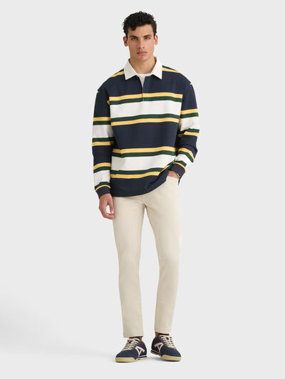 POLO CARSON AZUL MARINO