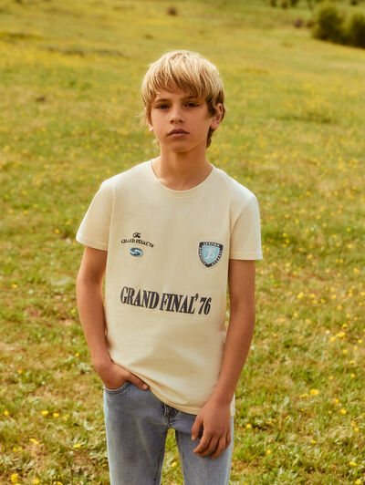 CAMISETA GRAND KIDS AMARILLO