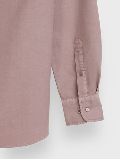 CAMISA OXFORD DYE ROSA