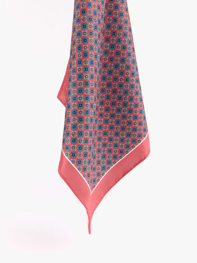PAÑUELO PRINTED CORAL