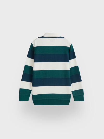SUDADERA POLO BLADE KIDS AZUL MARINO